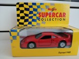 bnk jc Ferrari F40- 1/39 - Maisto Supercar Collection