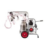 EMT Aparat de muls vaci, oi si capre EMT, un bidon inox 25 litri, 3 posturi EMT3+1MS25