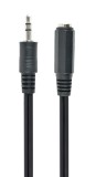 CABLU audio GEMBIRD prelungitor stereo (3.5 mm jack M/T), 2m &amp;quot;CCA-423-2M&amp;quot; (timbru verde 0.08 lei)
