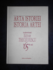 RAZVAN THEODORESCU - ARTA ISTORIEI / ISTORIA ARTEI (editie cartonata) foto