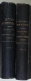 ISTORIA BISERICEASCA , traducere de ATHANASIE si GHERASIM , VOLUMELE I - II , DE LA ANUL I LA 1900 , APARUTE 1900 - 1901 , VEZI DESCRIEREA !