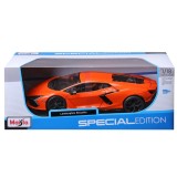 Masina din metal, Maisto, Lamborghini Revuelto, 1:18, Portocaliu