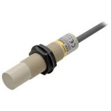 Senzor capacitiv OMRON M18, rază 0-8mm, NPN NO, 10-30V DC, IP66, cablu 2m, ABS