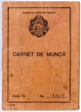 AMS# - CARNET DE MUNCA R.P.R., SAVROMLEMN, RADAUTI