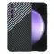 Husa pentru Samsung Galaxy S23 FE S711, Techsuit, Carbonite FiberShell, Neagra Gri