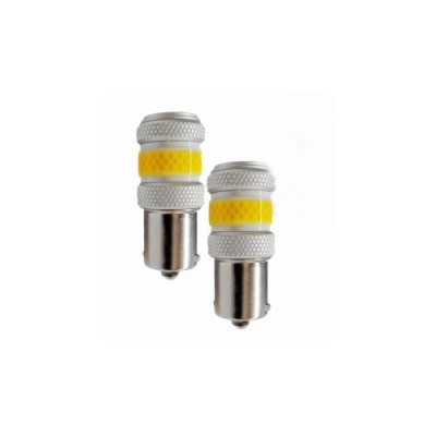 Set 2 Becuri o faza BAU15S PY21W T.N. LED COB 12W Cod: W3-BAU15S-Y-EK foto
