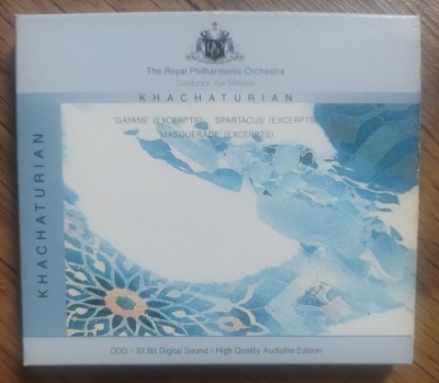 CD Khatchaturian &amp;ndash; &amp;#039;Gayane&amp;#039; (Excerpts) / &amp;#039;Spartacus&amp;#039; (Excerpts) / &amp;#039;Masquerade&amp;#039; foto