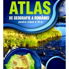 Atlas de Geografie a României pentru clasa a IV-a - Paperback brosat - Manuela Popescu - Aramis