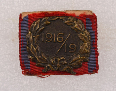 WWI Insigna Ranit in Razboiul 1916-1919 foto