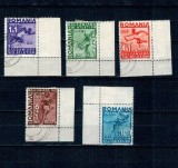 1937 - Balcaniada de Atletism, serie stampilata