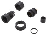 Mufă Circulară 3 Pin Aurită 20A