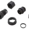 Conector circular 3 pini aurit 20A