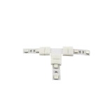 Conector T de 8mm pentru benzi LED de 1 culoare SMD3528