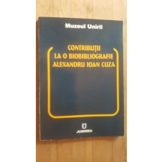 Contributii la o bibliografie Alexandru Ioan Cuza- Virginia Isac