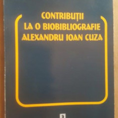 Contributii la o bibliografie Alexandru Ioan Cuza- Virginia Isac