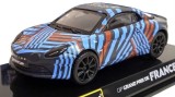 Macheta Renault Alpine a110 Marele Premiu al Frantei 2022 scara 1/43 albastru rosu si negru