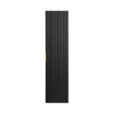 Dulap coloană baie Adel Black, Negru Mat, 35 x 140 x 25 cm