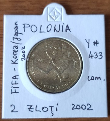 2 zloți 2002 Polonia, fotbal foto