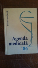 Agenda medicala &amp;amp;#8217;86 foto