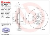 BREMBO 09.A427.11 PRIME LINE - UV Coated Disc frana