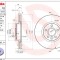 BREMBO 09.A427.11 PRIME LINE - UV Coated Disc frana