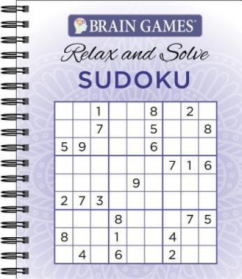 Brain Games Relax N Solve Sudoku Puzzles foto