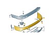 Bara spate Audi Q7 (4m), 06.2015-11.2019, Model S-Line, grunduit, Aftermarket