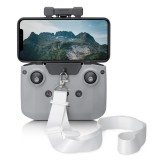 Suport cu snur pentru drona DJI Mavic 3/DJI Mavic Air 2/DJI Mavic Mini 2, Kwmobile, Alb, Nylon, 55047.02
