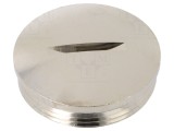 Capac de protecție alamă nichelată PG29 IP54