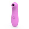 Vibrator Clitoris Loving Joy cu Suctiune, 10 Functii Puternice, Roz, Mic, Discret, Voiaj, Incepatori