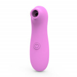 Stimulare clitoris - Loving Joy Vibrator cu Suctiune pe Clitoris 10 Functii Puternice Roz Mic Discret si Perfect pentru Voiaj si Incepatoare