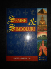 CLARE GIBSON - SEMNE SI SIMBOLURI. GHID ILUSTRAT, SEMNIFICATII SI ORIGINI (1998) foto