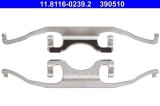 Arc etrier frana BMW 5 (E39) Motor 520 d, 520 i, 523 i, 525 d, 525 i, 525 td, 525 tds, 528 i, 530 d, 535 i, OE 34111163391