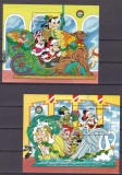 Dominica 1990 Disney Craciun MI bl.174, 175 MNH