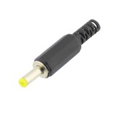 Conector DC, 1,5x4x11mm, tata, pe cablu - 121620
