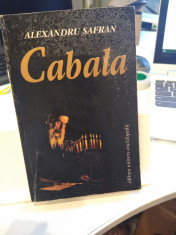 Cabala. Alexandru ?afran. Ed. Univers enciclopedic, 1996 foto