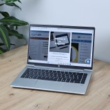 Laptop Refurbished, HP PROBOOK 445 G10, Procesor RYZEN 5 7530U, Memorie RAM 16 GB, SSD 256 GB NVME, Windows 11 Pro, Webcam, US/UK, Backlight, Ecran 14