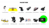 Pachet Ride, modulator FM, incarcator wireless, head-up display, suport telefon, invertor de tensiune, Well