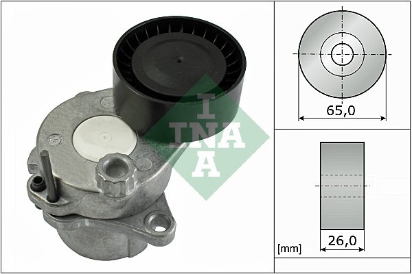 INA 534 0443 10 Intinzator curea, curea distributie