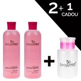 Cumpara ieftin Set Soak-Off Remover Strawberry 1000ml + Cadou Dozator SensoPRO Milano