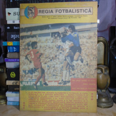 REGIA FOTBALISTICA * BULETIN MECI : SPORTUL STUDENTESC - UNIV. CRAIOVA , 1989