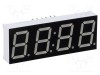 Afișaj LED 7 segmente 14,2mm 0,56 ambră 60mcd OPTO Plus LED