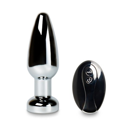Vibrator Metal Butt Plug foto