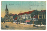 4961 - TURDA, Market, Romania - old postcard - unused