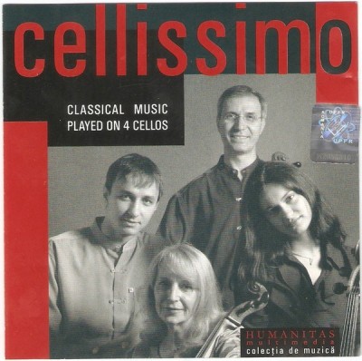 CD Cellissimo &amp;lrm;&amp;ndash; Classical Music Played On 4 Cellos, original foto