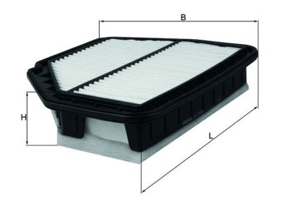 MAHLE LX 3298 Filtru aer foto