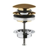 Grohe Set de scurgere cu dop cu presiune (cool sunrise periat)