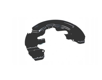 Protectie disc frana Volvo S60/V60 (Y20), S80 (As), V70 (Bw), Xc60, montare Fata, Stanga, otel galvanizat, RapidAuto foto