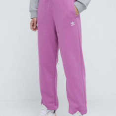 adidas Originals pantaloni de trening Essentials Fleece Joggers culoarea roz, uni, IR5964