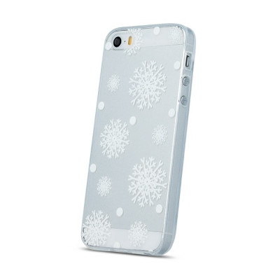 Husa Pentru APPLE iPhone 5/5S/SE - Holiday TSS, SnowFlake No3 foto